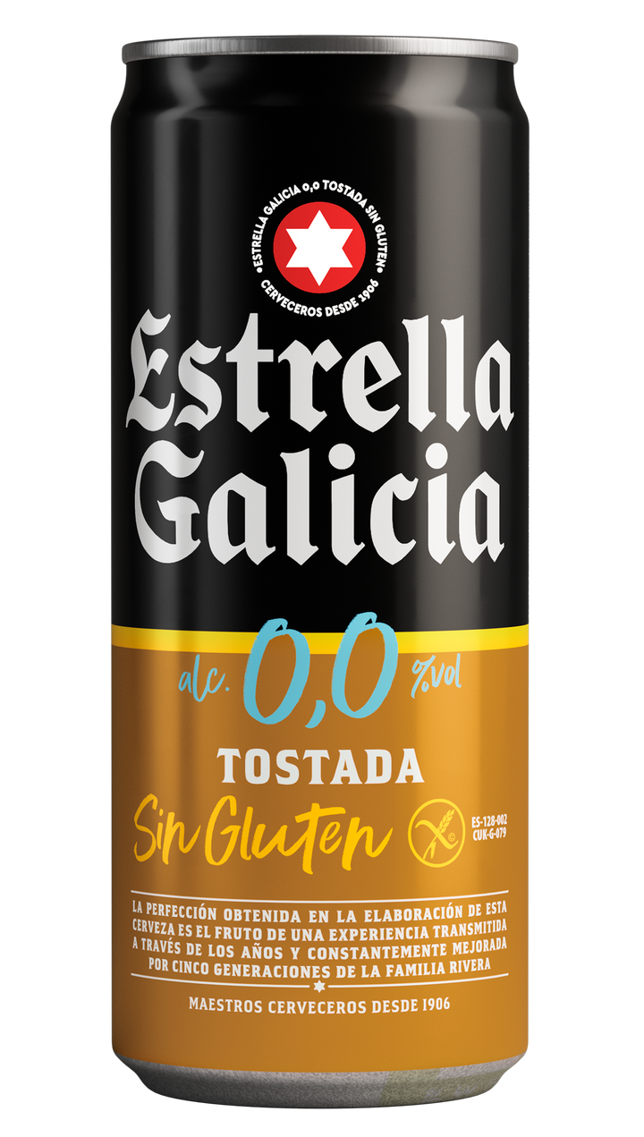 Estrella Galicia 0,0 Tostada sin Gluten