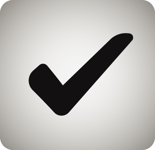 tick todo correcto