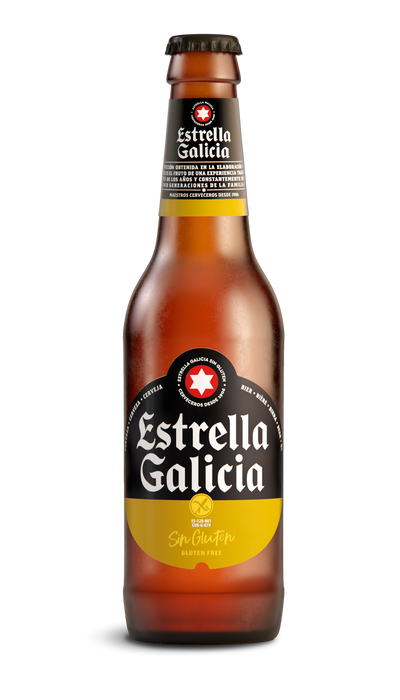 Botella Estrella Galicia Sin Gluten