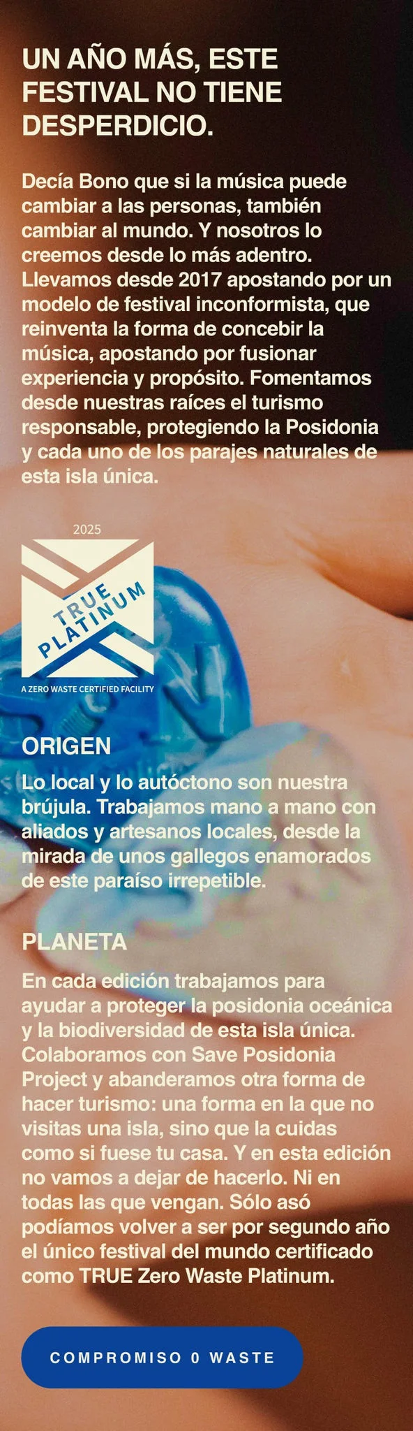 Festival Posidonia 2025 - Zero Waste Mobile