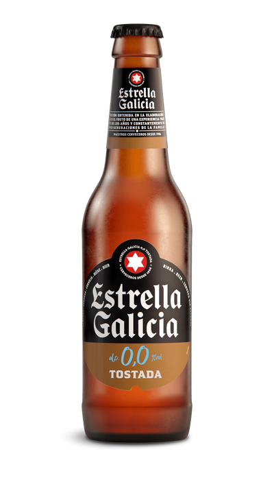 Botella Estrella Galicia 0,0% Tostada