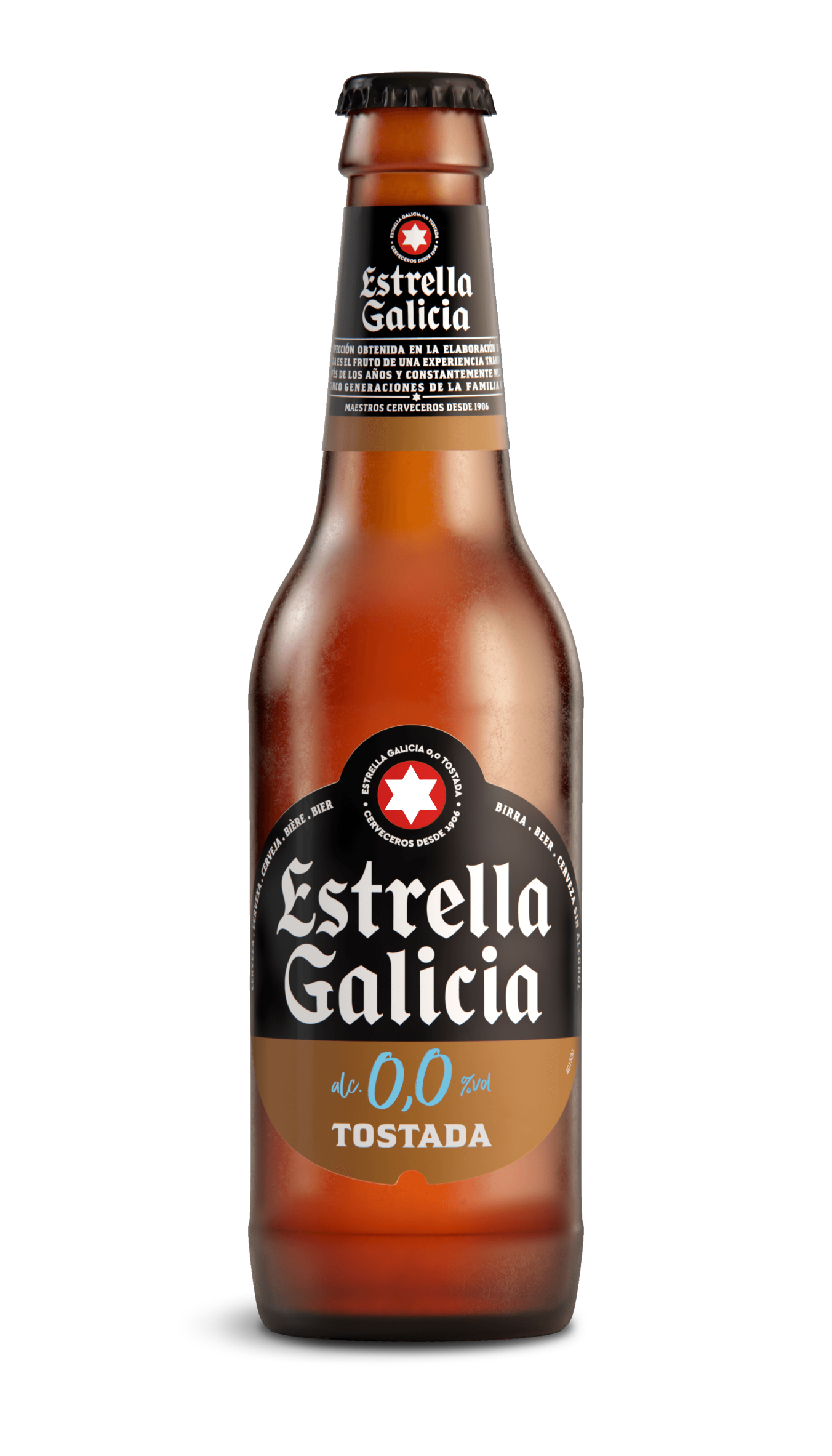 Estrella Galicia 0,0 Tostada