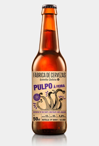 Cerveza de pulpo