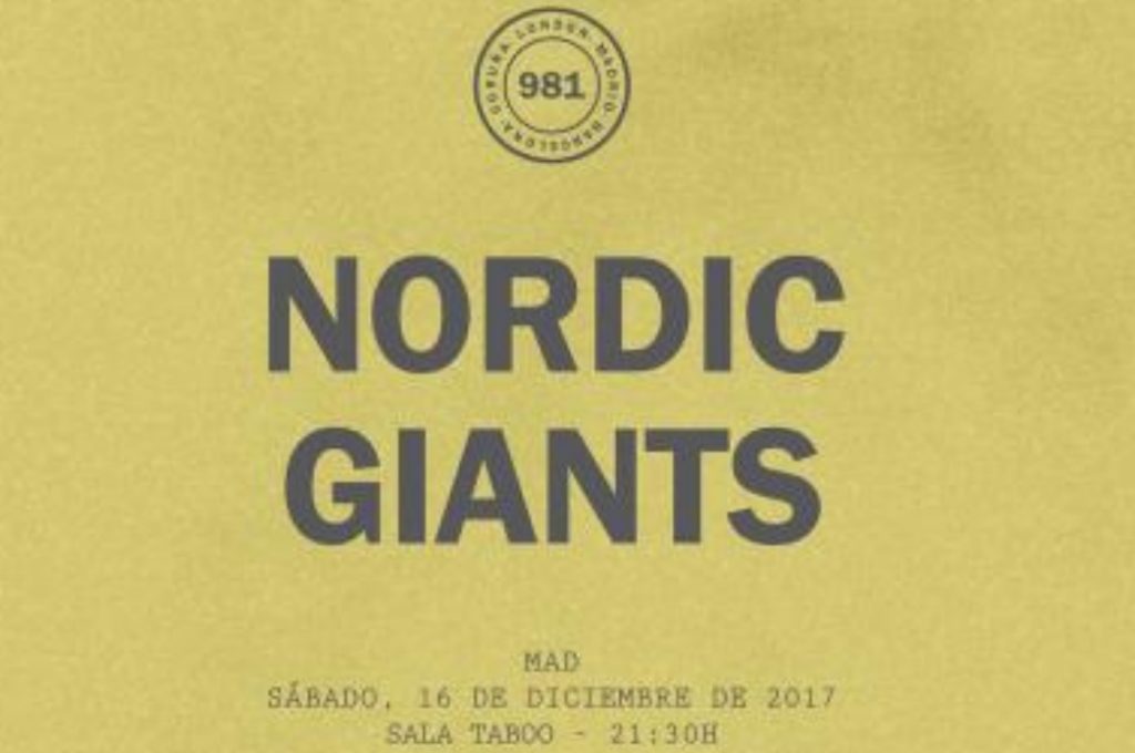 Nordic Giants en sala Taboo, 981 Heritage